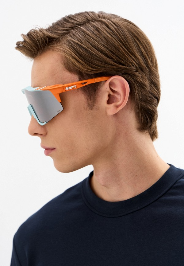 Купить Спортивные очки с диоптриями 100% Speedcraft / Soft Tact Two Tone / HiPER Silver Mirror Lens, rx-056/60007-00016 7ft.ru в интернет магазине Семь Футов