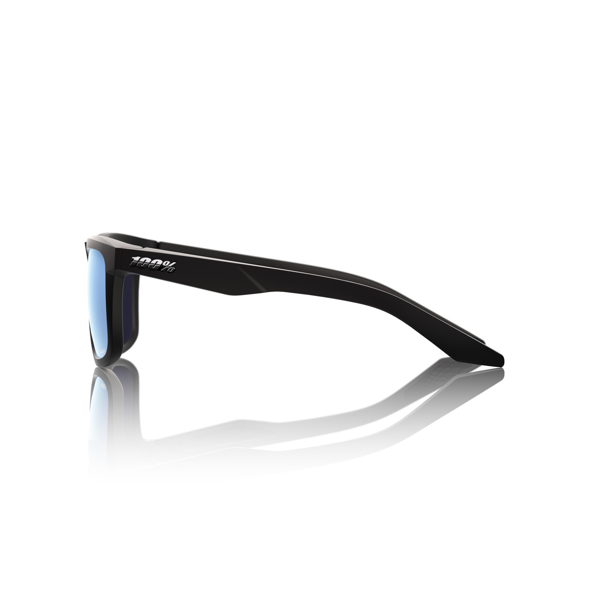 Купить Спортивные очки 100% BLAKE Matte Black - HiPER Blue Lens, 60028-00025 7ft.ru в интернет магазине Семь Футов