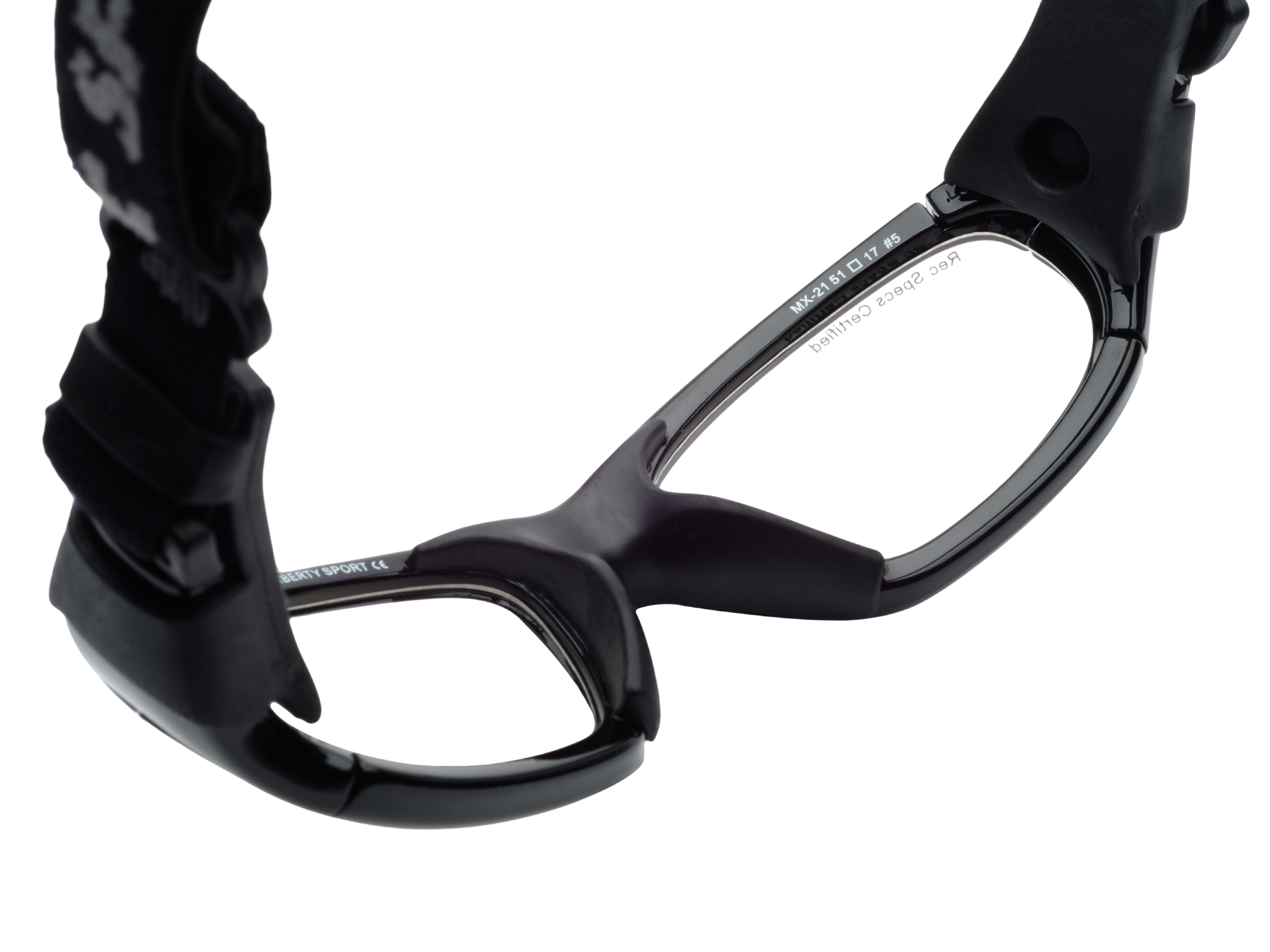 Купить Спортивные очки с диоптриями Rec Specs / Maxx 21 / Shiny Black / для подростков старше 10 лет, mx-21 shbk5117c 7ft.ru в интернет магазине Семь Футов