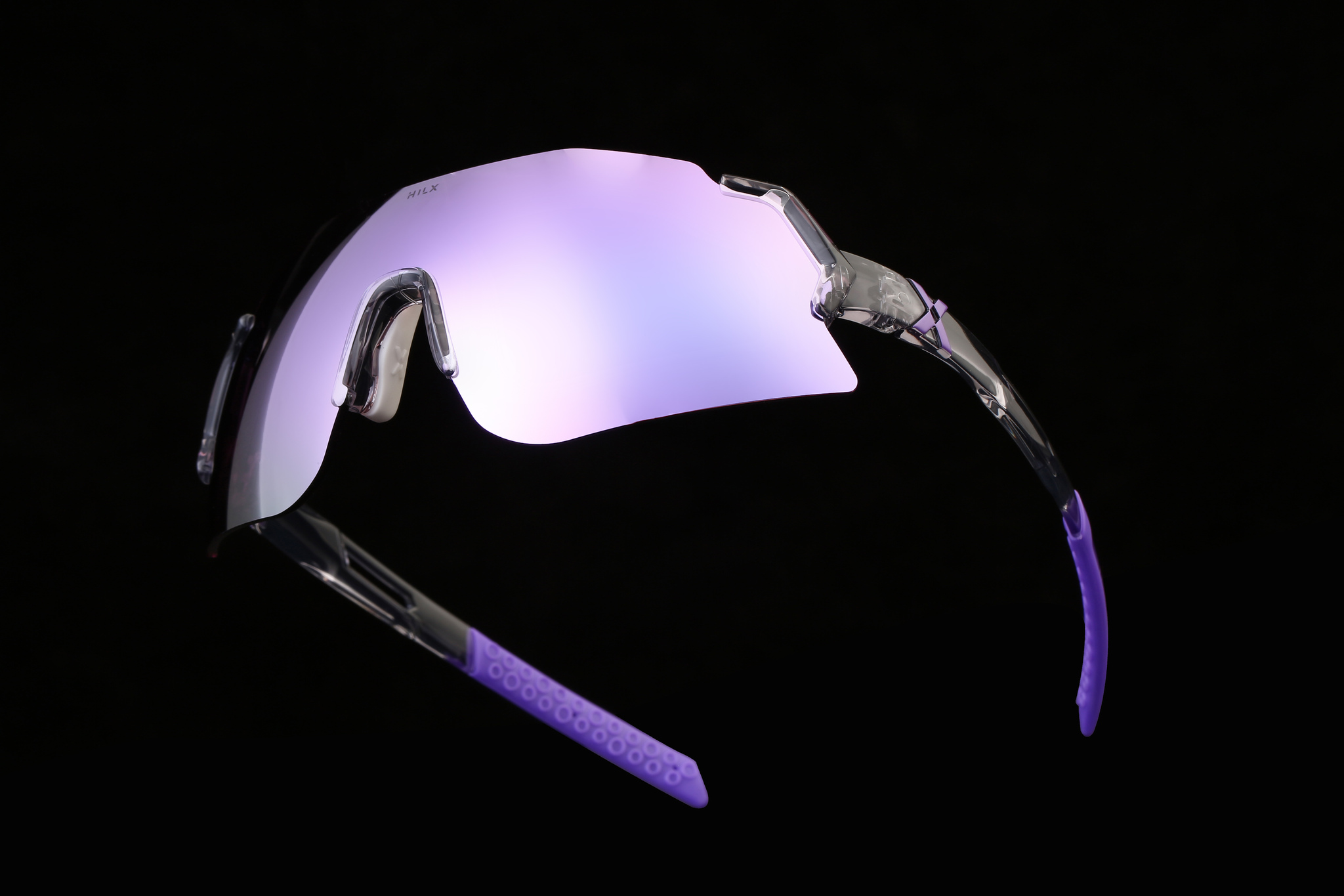 Купить Спортивные очки с диоптриями HILX Savage 2.0 Shiny Crystal Grey Purple / Photochromic Purple Mirror Lens, rx-562/hsa05407-sv5xph12 7ft.ru в интернет магазине Семь Футов