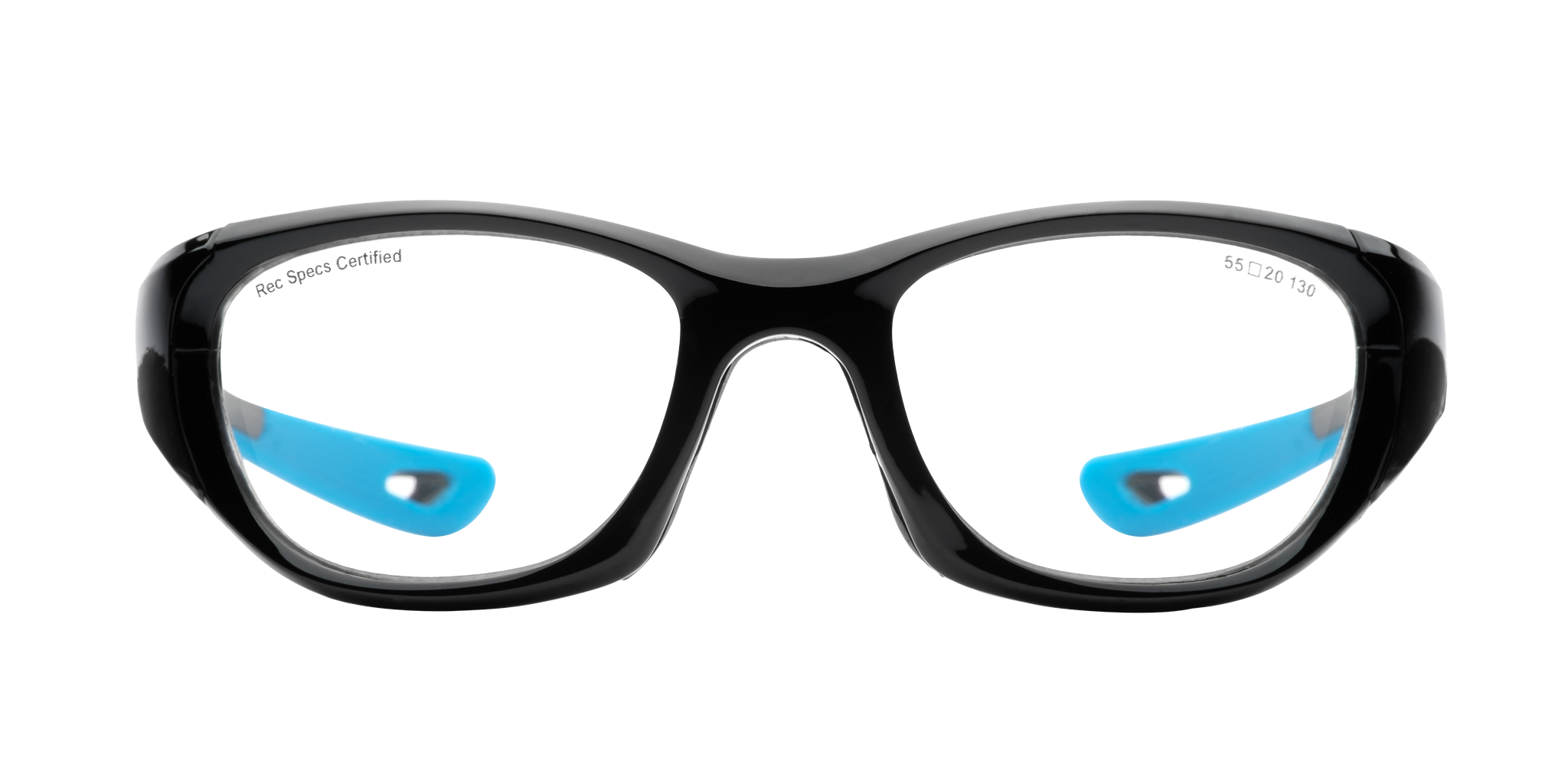 Купить Спортивные очки с диоптриями Rec Specs / Replay XL / Shiny Black Cyan, replaysbcy5520130csf 7ft.ru в интернет магазине Семь Футов