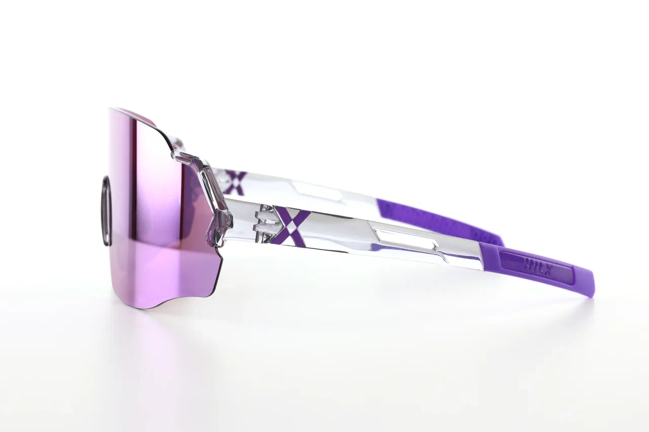 Купить Спортивные очки HILX Savage (L) Shiny Crystal Grey Purple / Purple Lens, hsa00416-sv4pr15 7ft.ru в интернет магазине Семь Футов