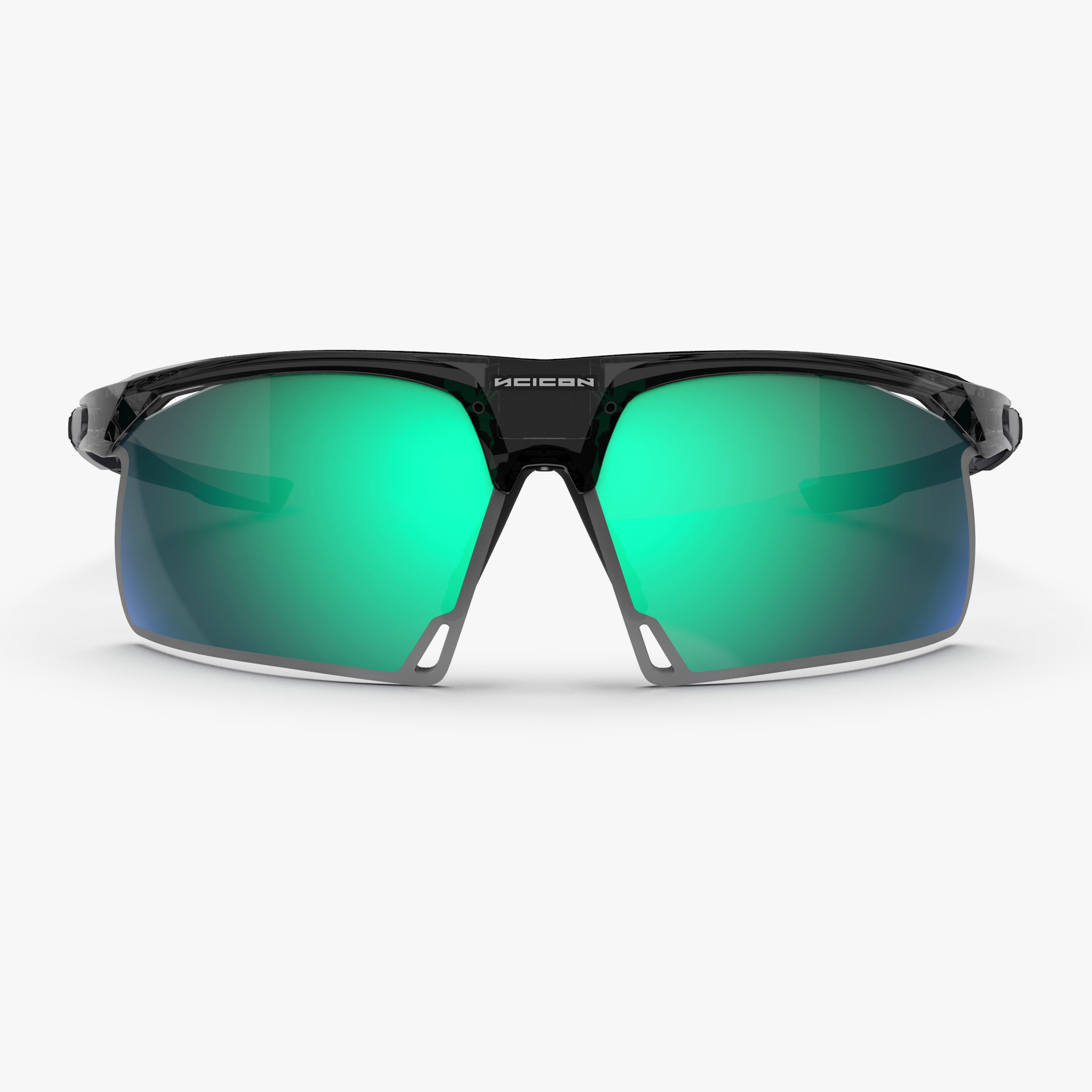 Купить Спортивные очки c диоптриями Scicon Aerobeam Titanium Sunglasses Black Crystal Polarized Multi Mirror Green, rx-474/ey424225 7ft.ru в интернет магазине Семь Футов