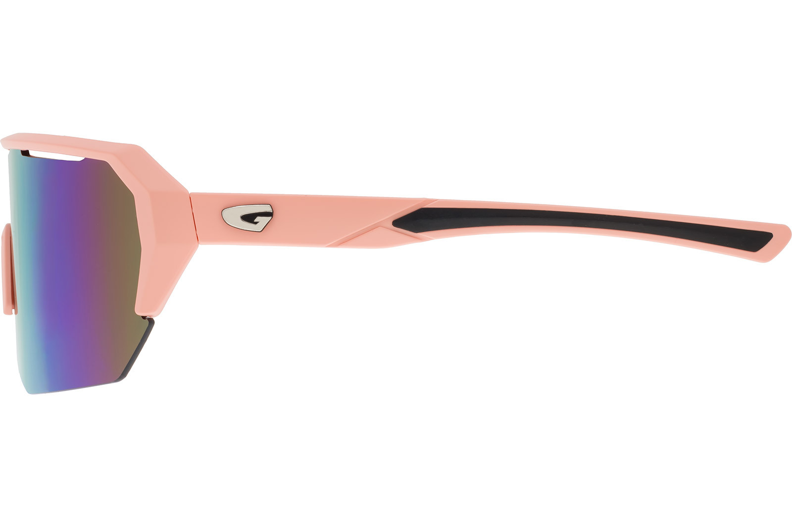 Купить Спортивные очки GOG Bragi / Matt Dusty Pink-Black / Purple Lens, e522-3 7ft.ru в интернет магазине Семь Футов
