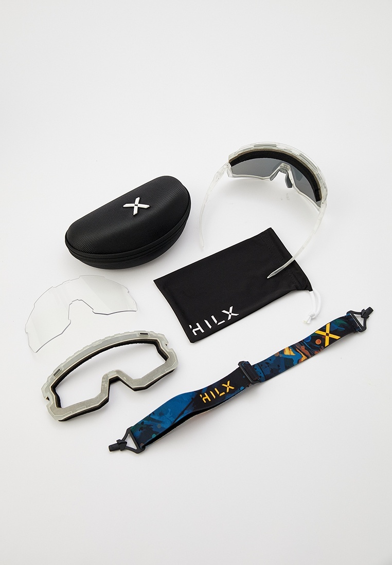 Купить Спортивные очки с диоптриями HILX Samurai / Matt Crystal / Gold Polarized Lens + Clear Lens, rx-738/hsm03905-smpgd4 7ft.ru в интернет магазине Семь Футов