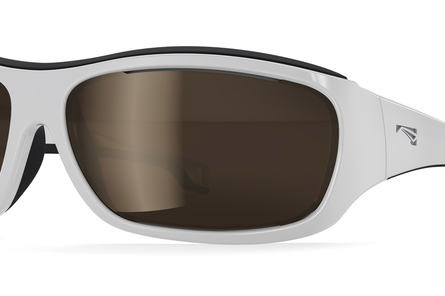 Купить Спортивные очки LiP Tide / Stone White - Black / PC Polarized / Levante Series Chroma Brown, 3201 7ft.ru в интернет магазине Семь Футов
