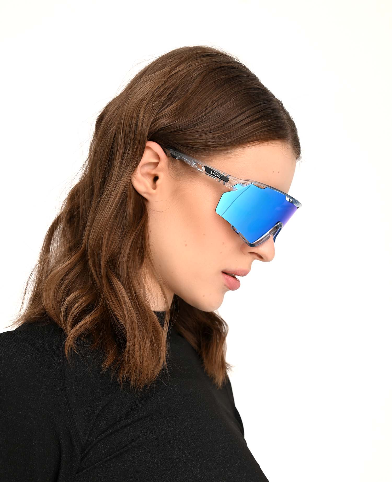 Купить Спортивные очки GOG Prometheus / Photochromic Blue/Black / Reflex Blue, e607-1c 7ft.ru в интернет магазине Семь Футов