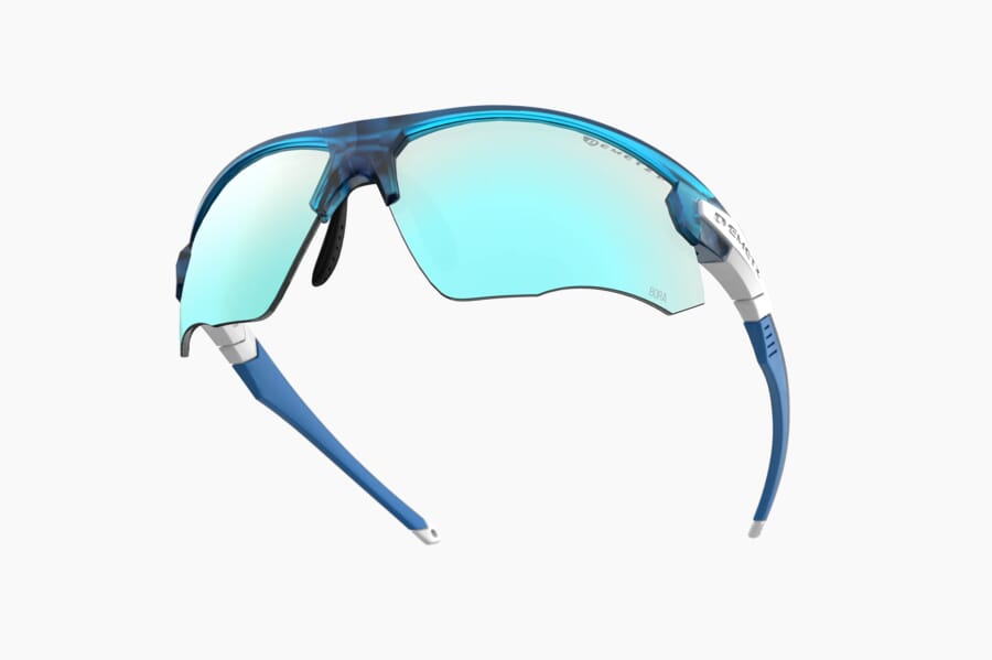 Купить Спортивные очки Demetz Pulsa 2  / Crystal Denim Blue / White Polarized Brown Mirror Ice Blue Cat.3, pulsa24400kr74 7ft.ru в интернет магазине Семь Футов