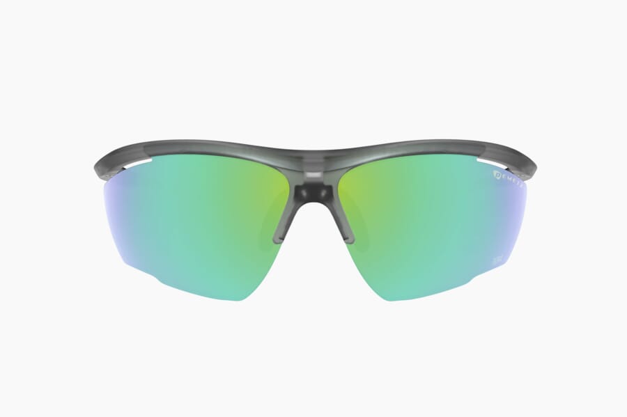 Купить Спортивные очки Demetz Relief L / Matte Grey Crystal / Lime 67-13 Pink Mirror Green Cat.3, relief8242rv67 7ft.ru в интернет магазине Семь Футов