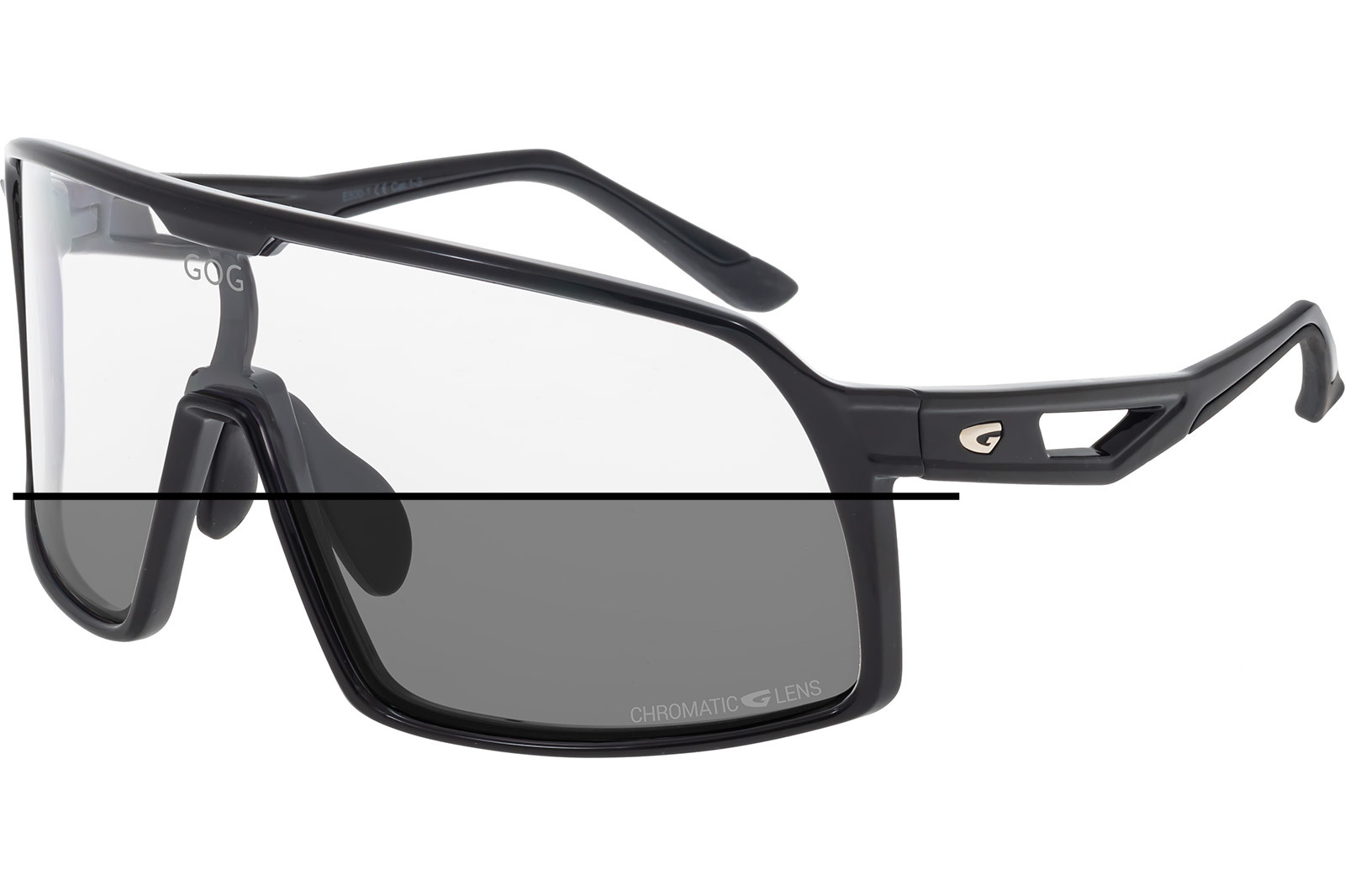 Купить Спортивные очки GOG Hyperion / Black / Photochromic Smoke Lens, e500-1 7ft.ru в интернет магазине Семь Футов
