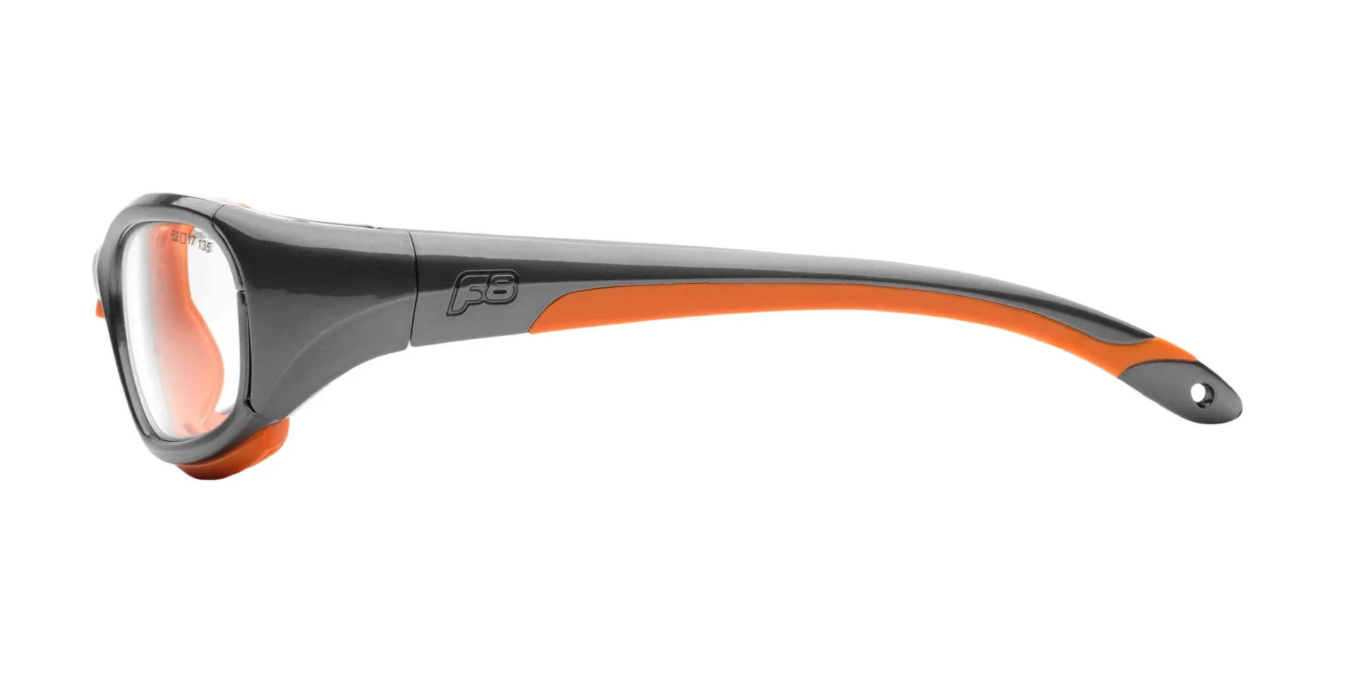 Купить Спортивные очки с диоптриями Rec Specs / Slam / Shiny Grey / Orange / для подростков старше 10 лет, slam sgor5217135csf 7ft.ru в интернет магазине Семь Футов
