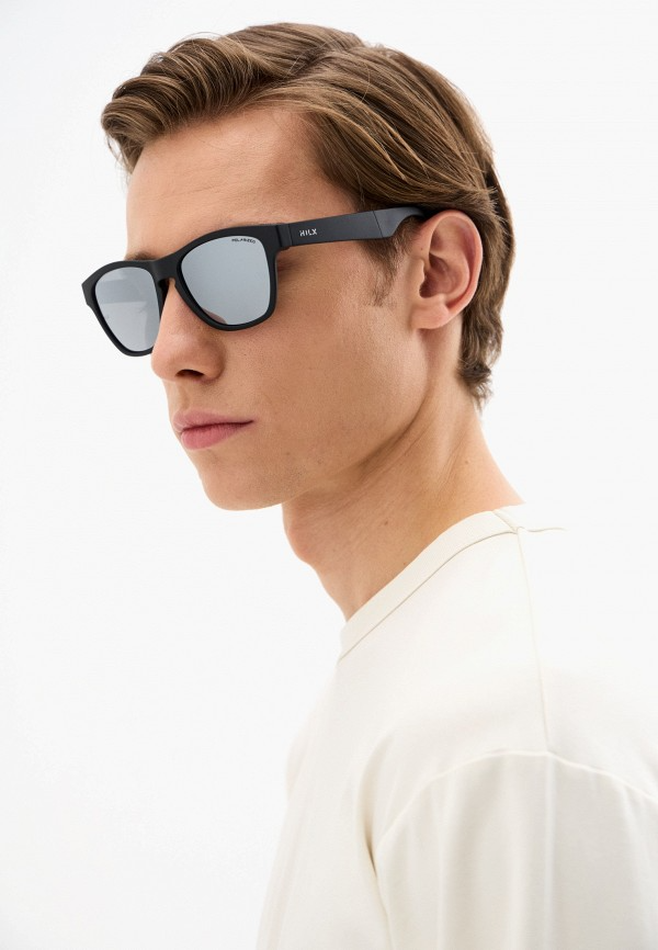 Купить Спортивные очки HILX Unfold Matt Carbon Black / Silver Polarized Lens, huf01601-ufsl11 7ft.ru в интернет магазине Семь Футов
