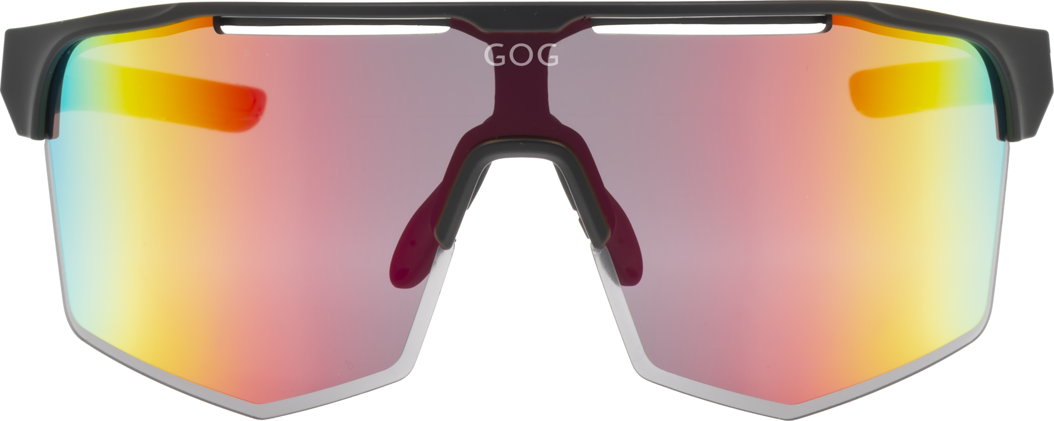 Купить Спортивные очки GOG Athena / Matt Black / Red Lens, e508-1 7ft.ru в интернет магазине Семь Футов