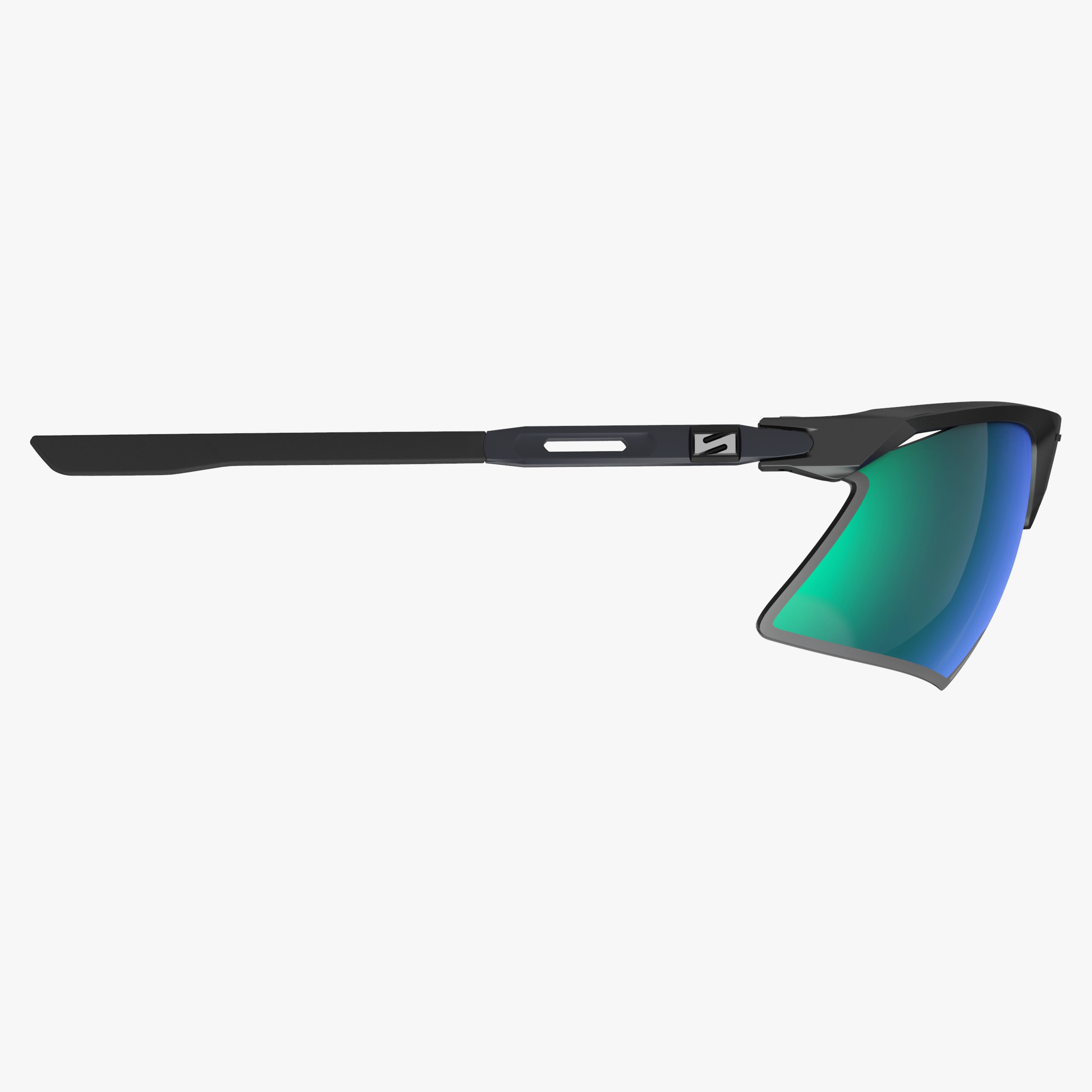 Купить Спортивные очки c диоптриями Scicon Aerobeam Titanium Sunglasses Black Matt Polarized Multi Mirror Green, rx-375/ey424201 7ft.ru в интернет магазине Семь Футов