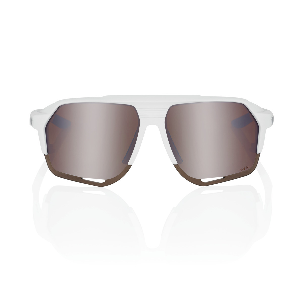 Купить Спортивные очки с диоптриями 100% Norvik / Soft Tact White / HiPER Silver Mirror Lens, rx-018/60031-00003 7ft.ru в интернет магазине Семь Футов