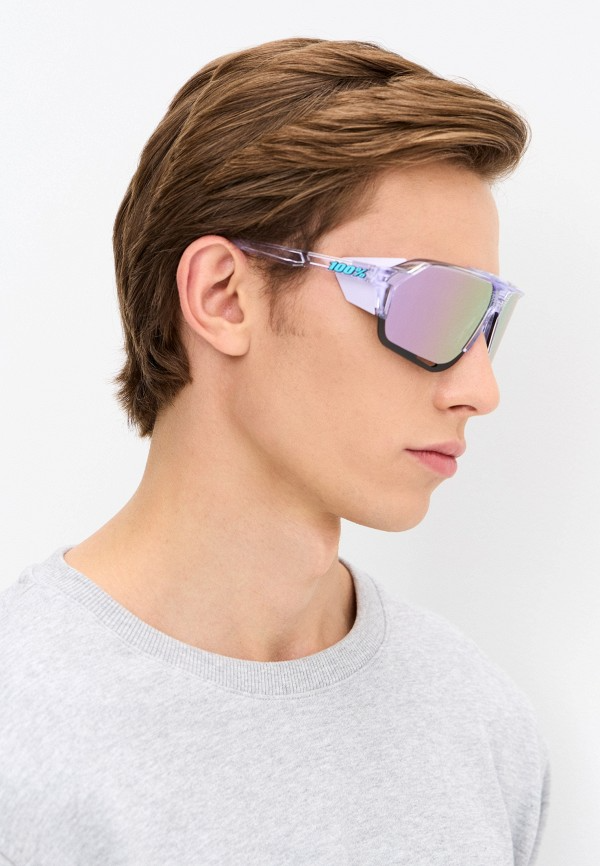 Купить Спортивные очки с диоптриями 100% Norvik / Polished Translucent Lavender / HiPER Lavender Mirror Lens, rx-018/60031-00004 7ft.ru в интернет магазине Семь Футов