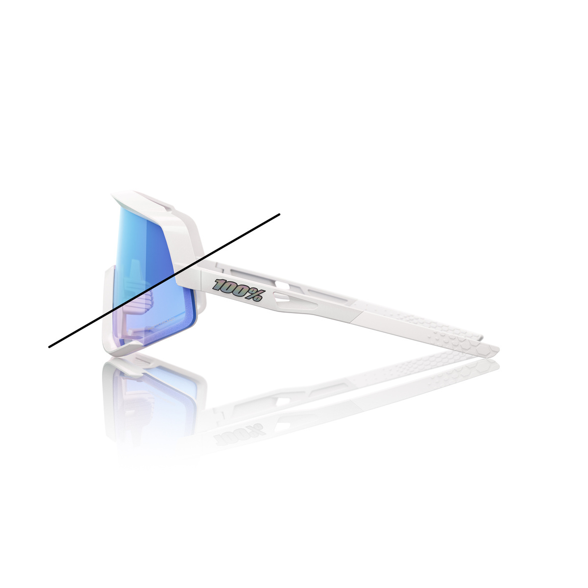 Купить Спортивные очки 100% GLENDALE LE Bastille / Pearl White Glitter / Blue Mirror Photochromic Lens, 60011-00012 7ft.ru в интернет магазине Семь Футов