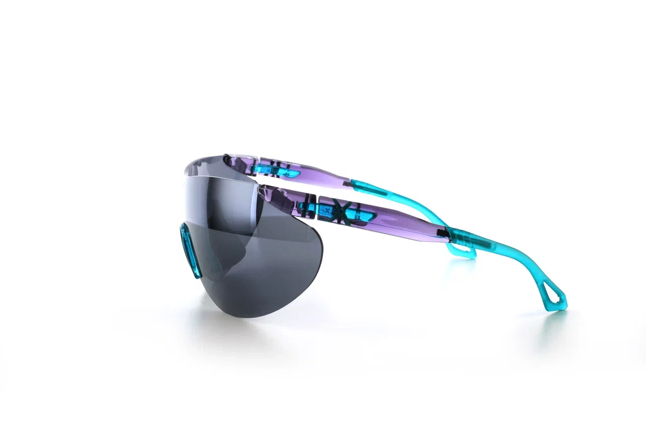 Купить Спортивные очки HILX Domain Shiny Crystal Purple / Black Mirror Lens, hdm06202-dmbk3 7ft.ru в интернет магазине Семь Футов