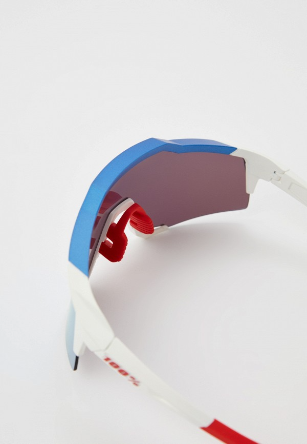 Купить Спортивные очки с диоптриями 100% Speedcraft / TotalEnergies Team Matte White/ / Metallic Blue HiPER NL Mirror Lens, rx-056/60007-00021 7ft.ru в интернет магазине Семь Футов