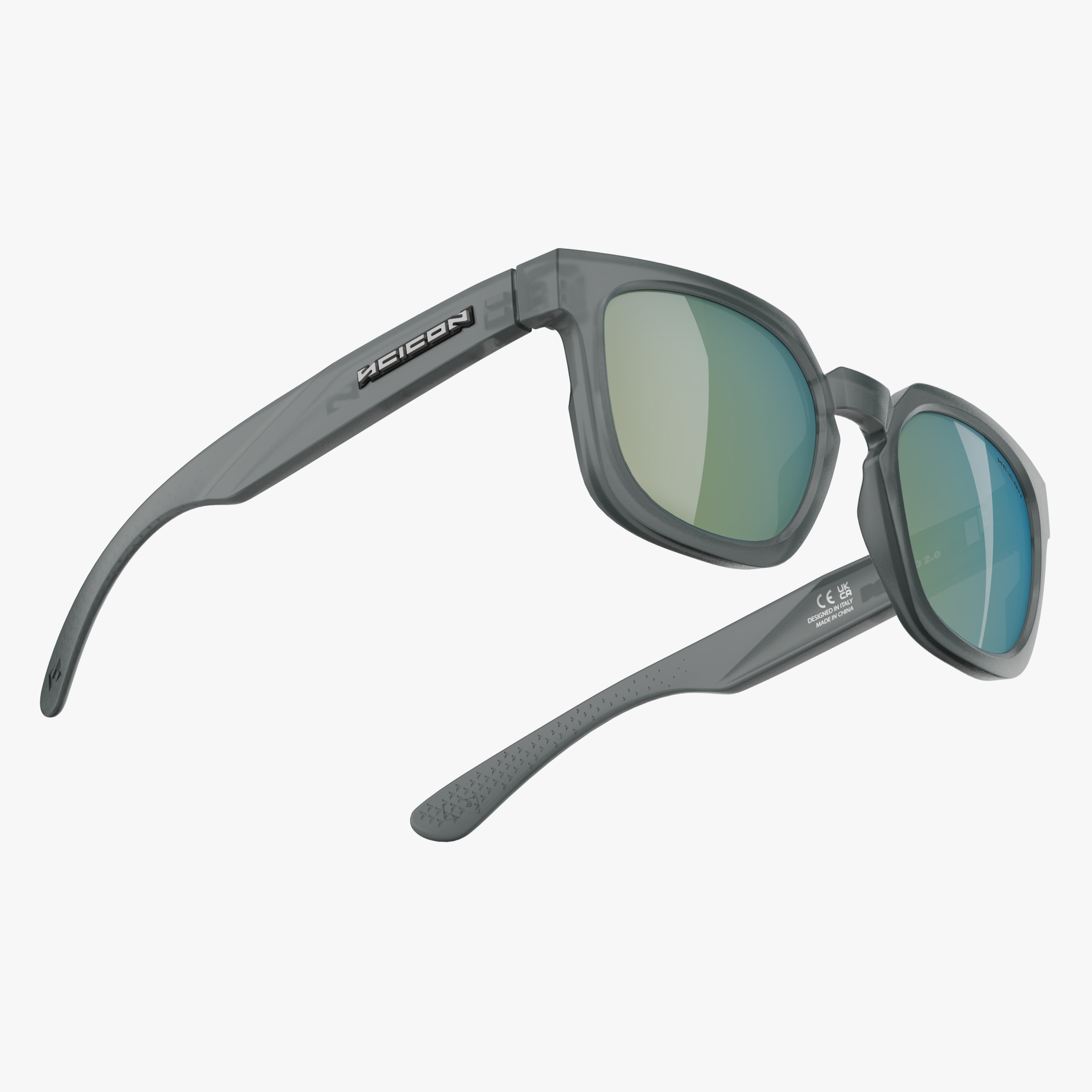 Купить Спортивные очки Scicon Turcio 2.0 Ice Grey Matte Multi Mirror Teal, ey353424 7ft.ru в интернет магазине Семь Футов