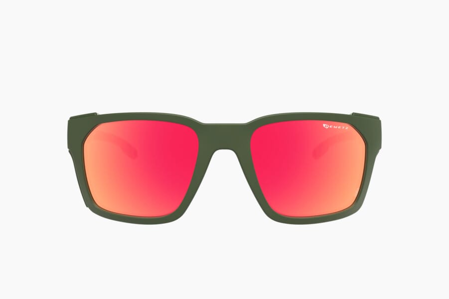 Купить Спортивные очки Demetz Ice-Track / Khaki / Matte Black Grey Mirror Red Cat.4, icetrack6951gu57 7ft.ru в интернет магазине Семь Футов