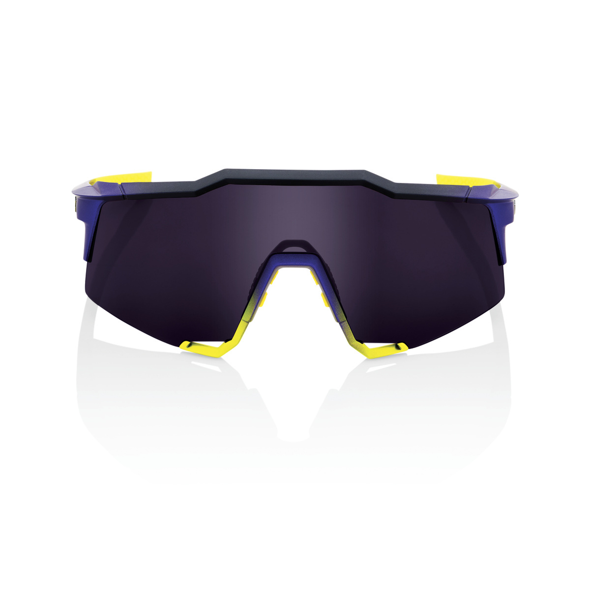 Купить Спортивные очки 100% SPEEDCRAFT - Matte Metallic Digital Brights - Dark Purple Lens - OS, 60007-00003 7ft.ru в интернет магазине Семь Футов