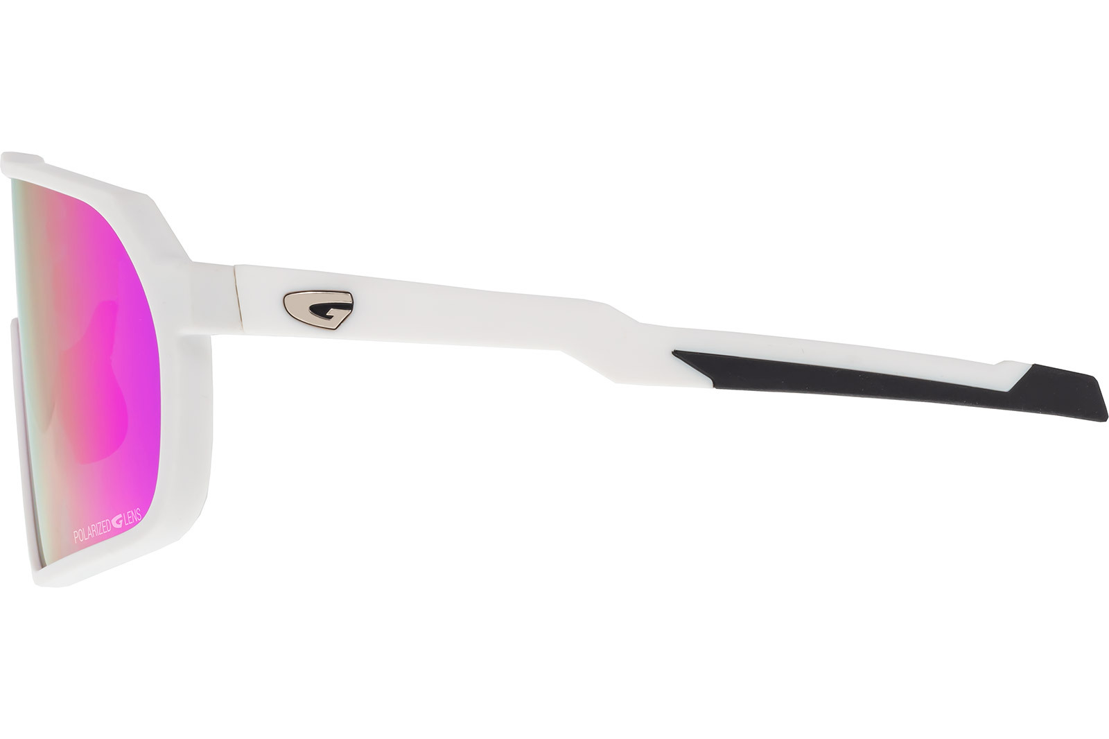 Купить Спортивные очки GOG Okeanos / Matt White-Black / Polarized Purple-Green Lens, e535-3p 7ft.ru в интернет магазине Семь Футов