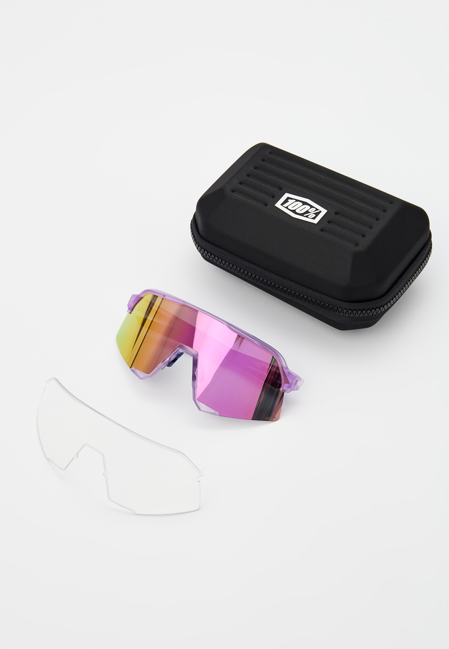 Купить Спортивные очки с диоптриями 100% S3 Toyoko - HiPER Vital Pink Mirror Lens, rx-056/60005-10051 7ft.ru в интернет магазине Семь Футов