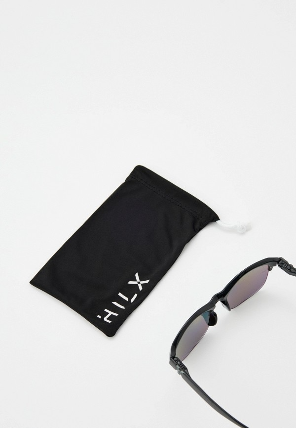Купить Спортивные очки HILX Interloop Shiny Solid Black / Black Mirror Polarized Lens, hil05001-ilpbk13 7ft.ru в интернет магазине Семь Футов