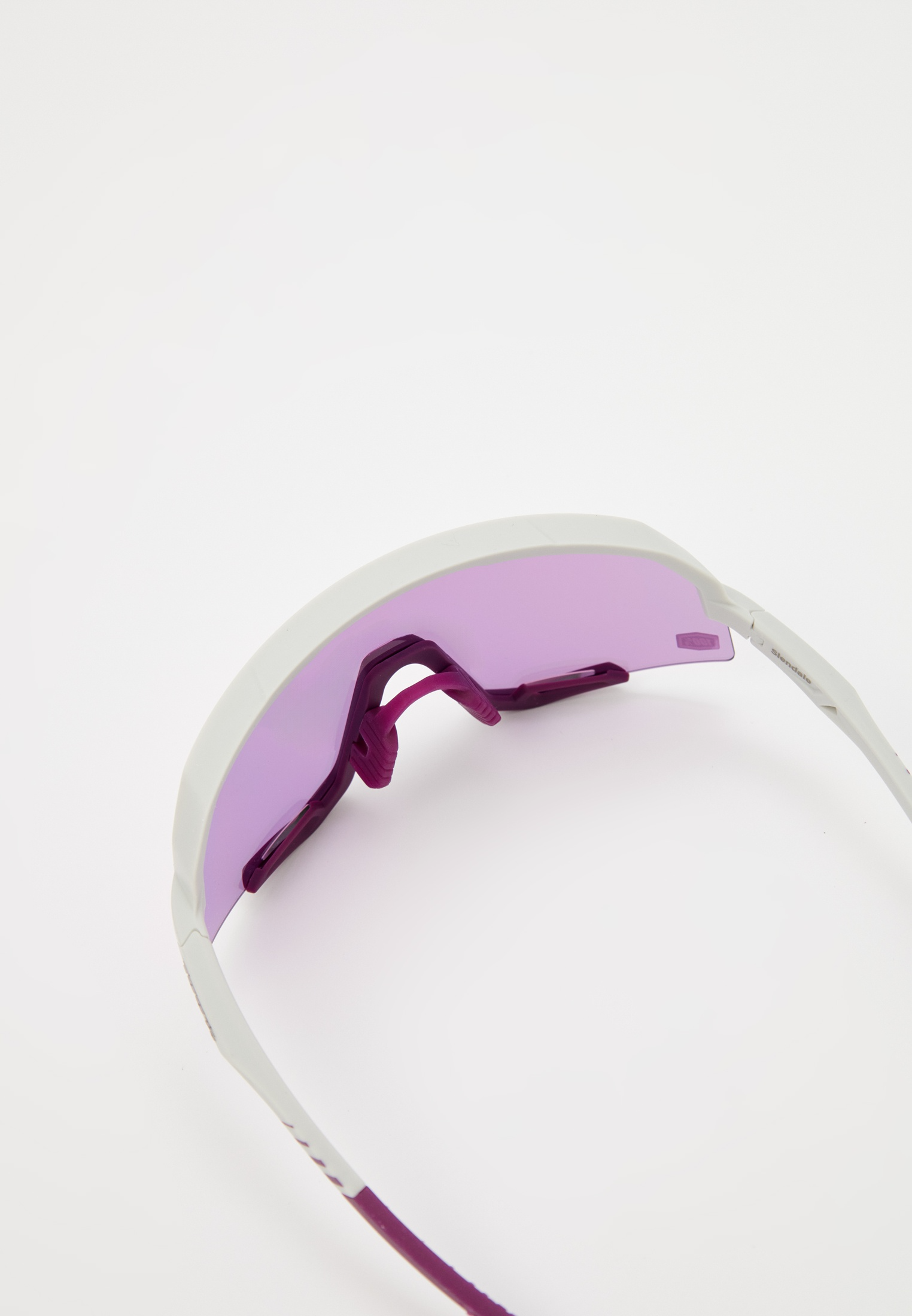 Купить Спортивные очки с диоптриями 100% SLENDALE Matte Chalk - Purple Mirror Lens, rx-018/60057-00015 7ft.ru в интернет магазине Семь Футов