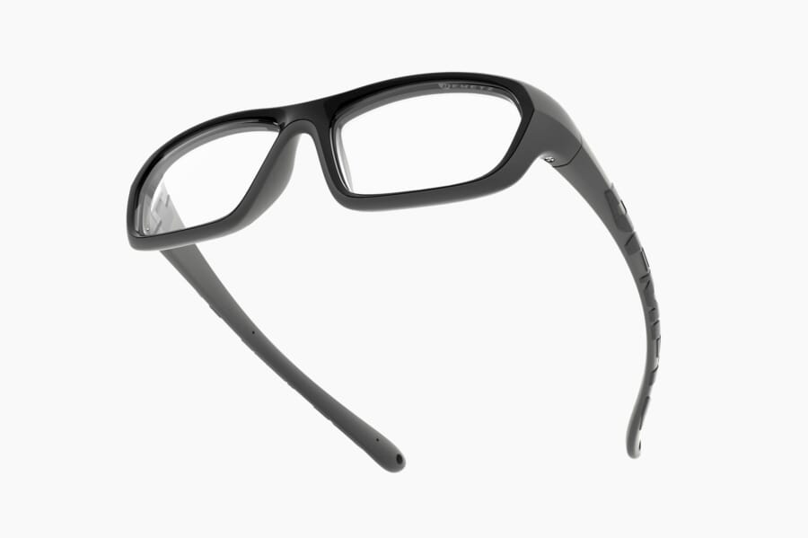 Купить Спортивные очки с диоптриями Demetz Softness R / Grey / Black Colorless Cat.0, softness2801i053 7ft.ru в интернет магазине Семь Футов