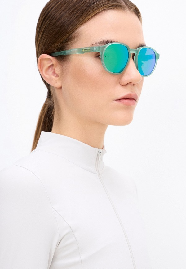 Купить Спортивные очки HILX Orion Matt Crystal Green / Green Mirror Polarized Lens, hor04703-orpgn16 7ft.ru в интернет магазине Семь Футов