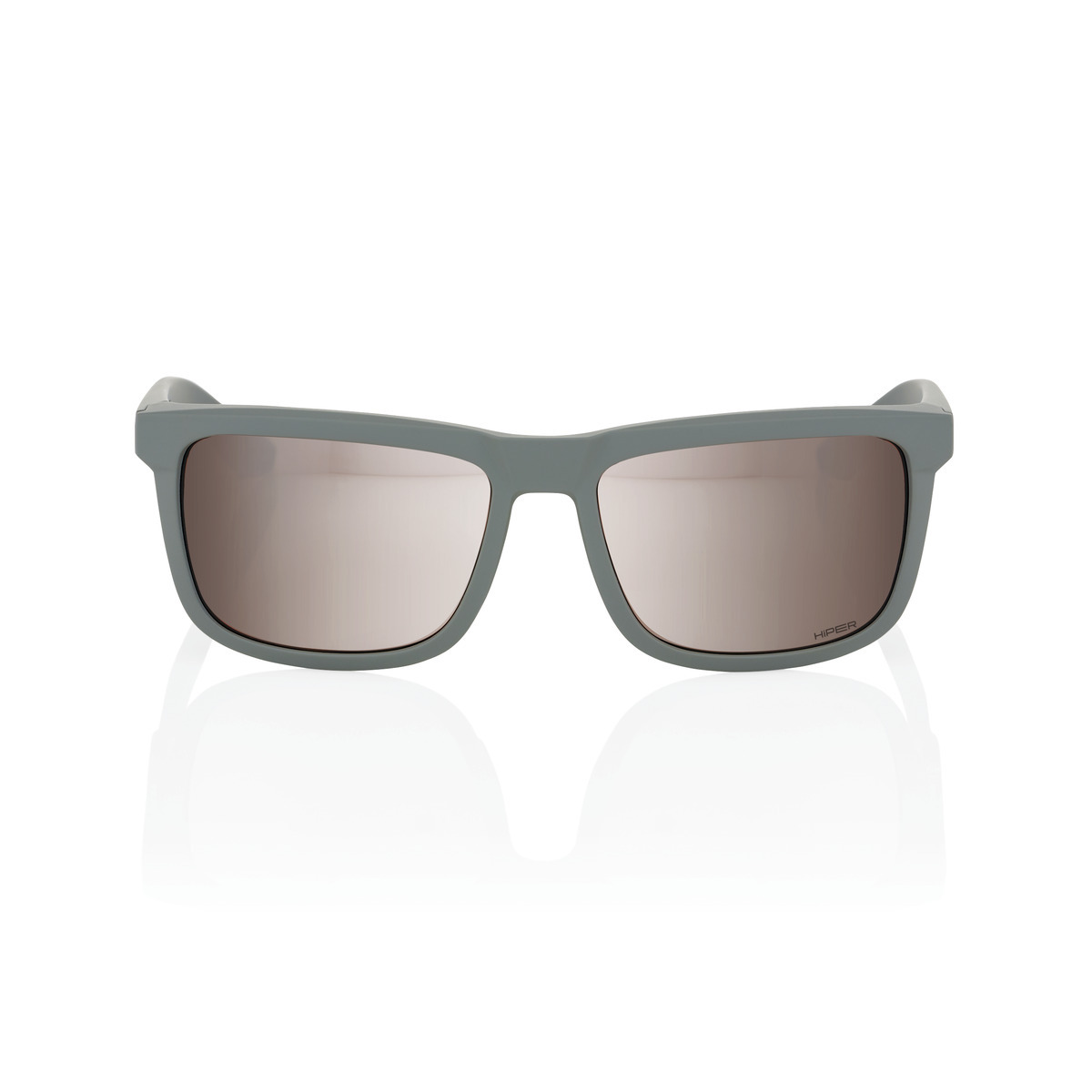 Купить Спортивные очки 100% BLAKE - Soft Tact Cool Grey - HiPER Crimson Silver Mirror Lens, 60028-00008 7ft.ru в интернет магазине Семь Футов