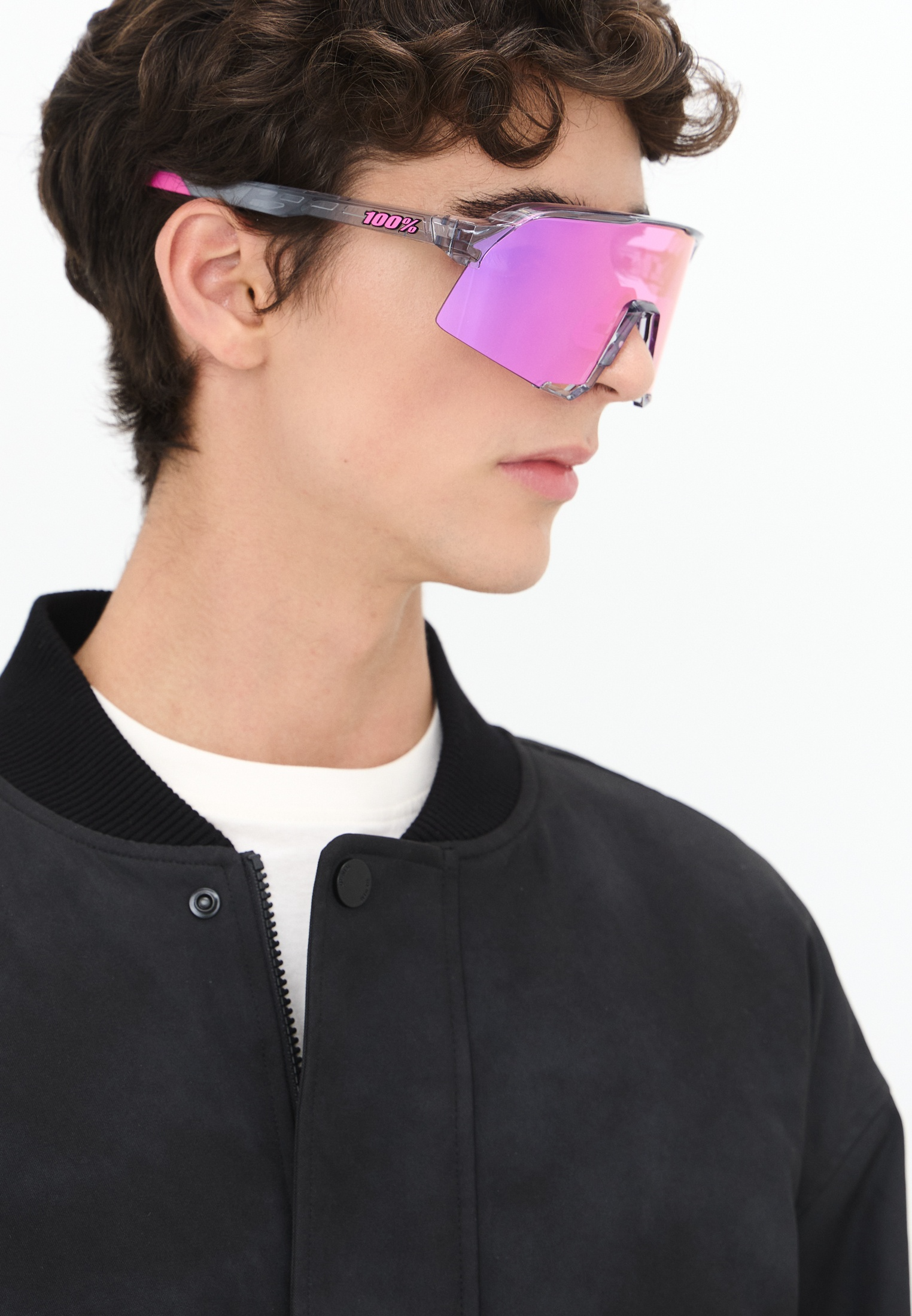 Купить Спортивные очки с диоптриями 100% S3 Tokyo Night - Purple Mirror Lens, rx-056/60005-00017 7ft.ru в интернет магазине Семь Футов