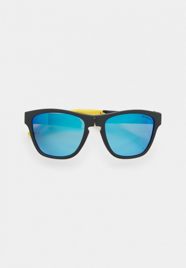 Купить Спортивные очки HILX Unfold Matt Metallic Grey / Blue Polarized Lens, huf01607-ufbl12 7ft.ru в интернет магазине Семь Футов