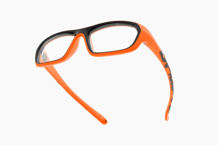 Купить Спортивные очки с диоптриями Demetz Softness R / Orange / Black Colorless Cat.0, softness1401i053 7ft.ru в интернет магазине Семь Футов