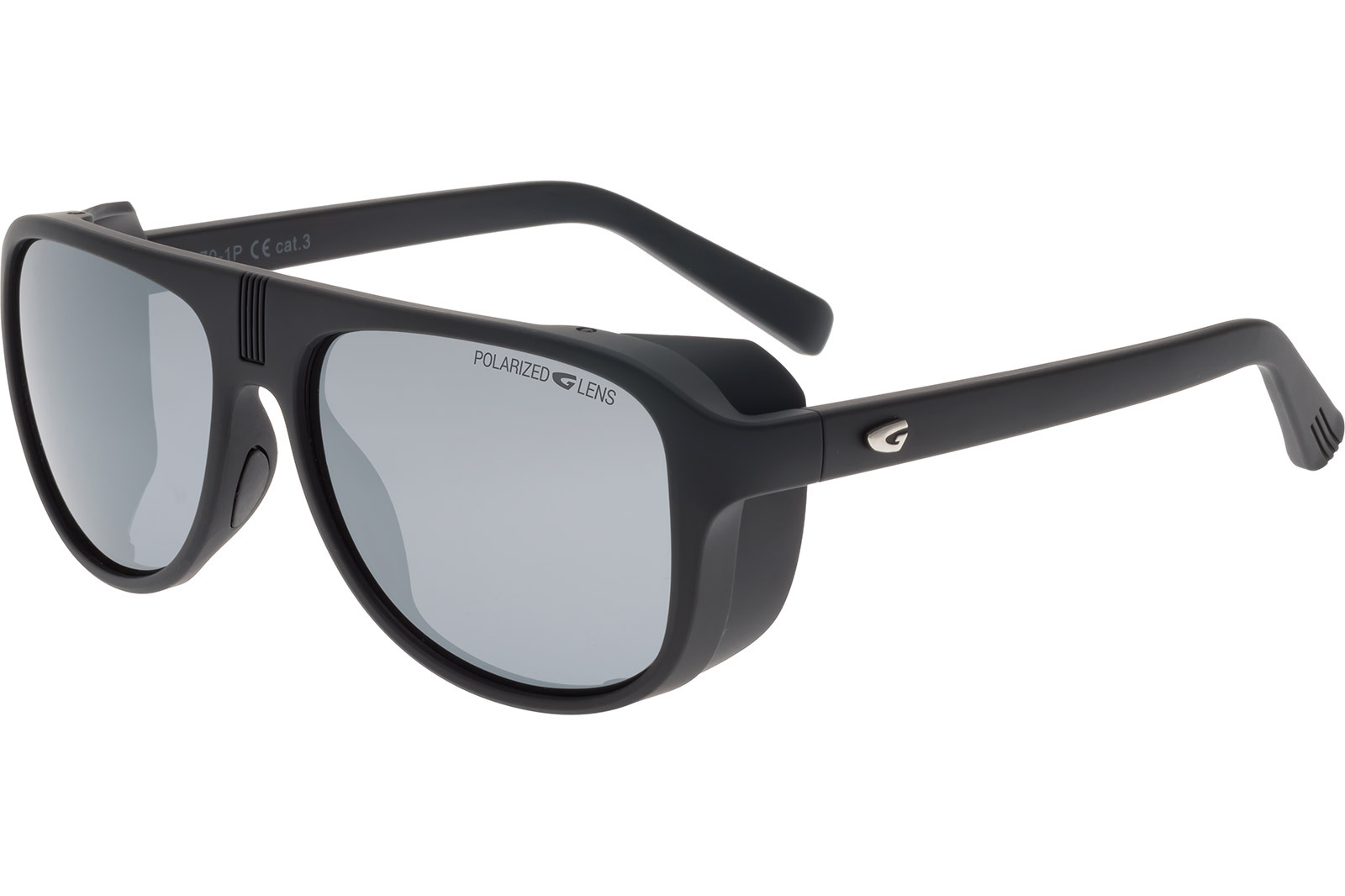 Купить Спортивные очки GOG Fitz Roy / Matt Black / Polarized Silver Lens, e470-1p 7ft.ru в интернет магазине Семь Футов