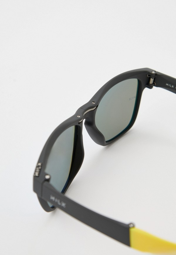 Купить Спортивные очки HILX Unfold Matt Metallic Grey / Blue Polarized Lens, huf01607-ufbl12 7ft.ru в интернет магазине Семь Футов