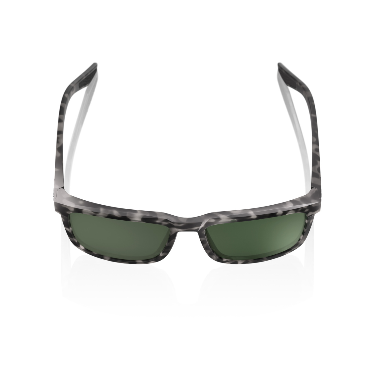 Купить Спортивные очки 100% BLAKE Matte Black Havana - Grey-Green Lens, 60028-00027 7ft.ru в интернет магазине Семь Футов