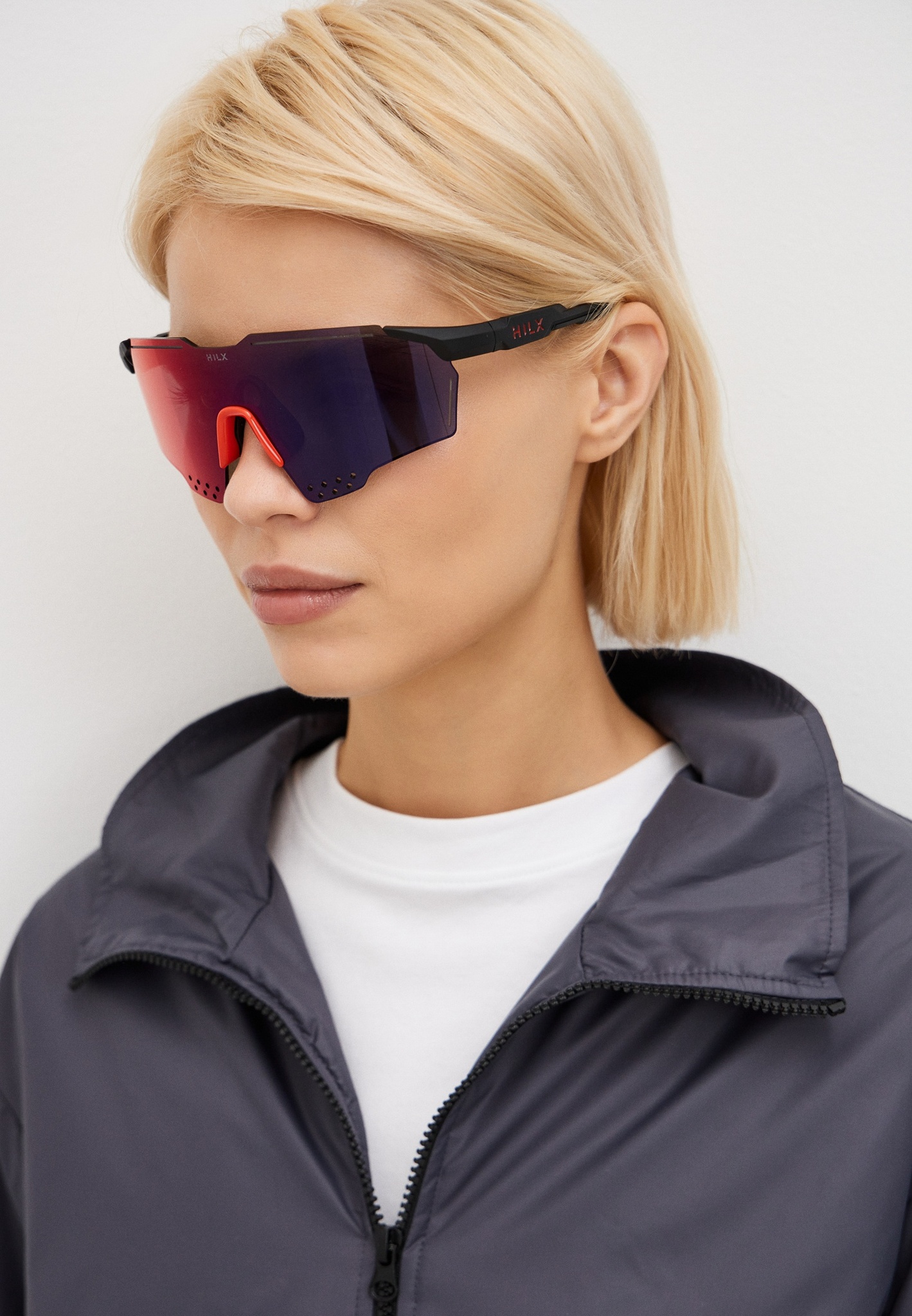 Купить Спортивные очки с диоптриями HILX Gladiator (L) / Matt Black / Red Mirror Lens, rx-555/hgd04901-gd4rd3 7ft.ru в интернет магазине Семь Футов