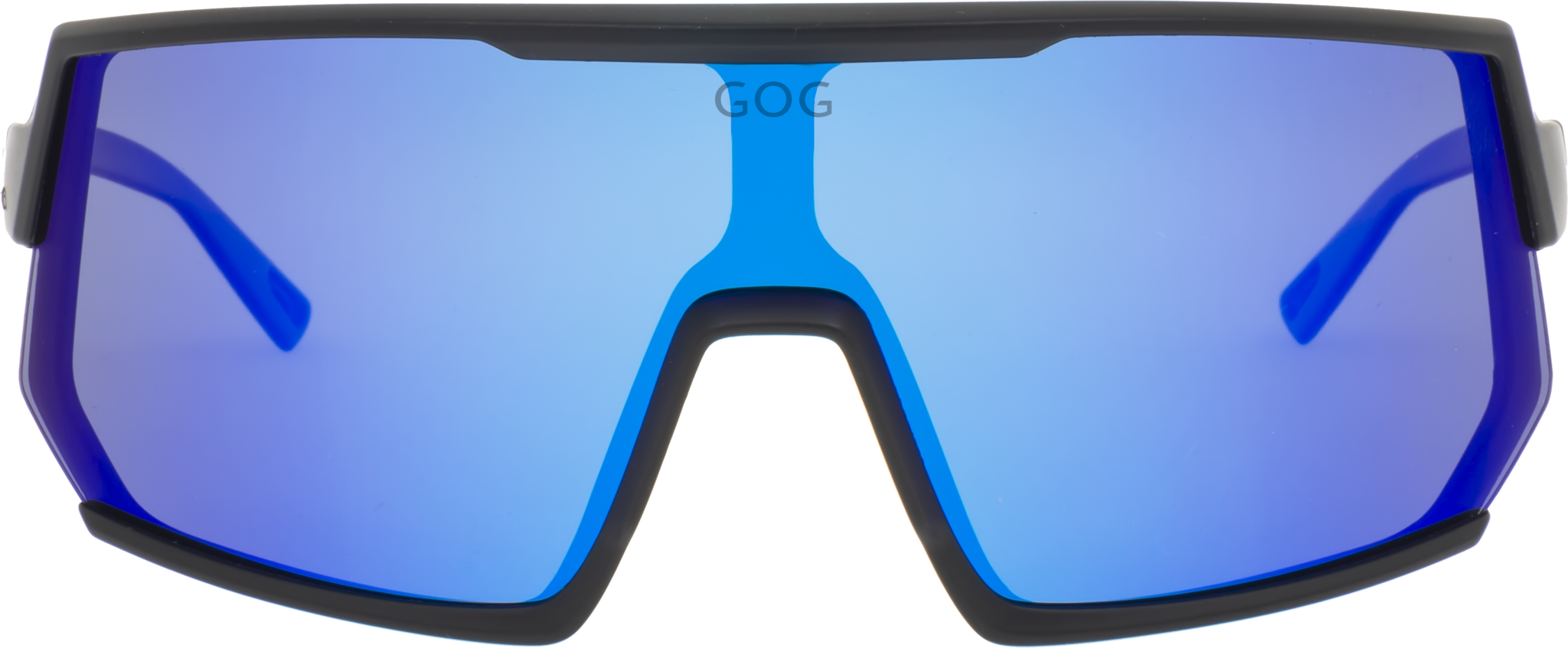 Купить Спортивные очки GOG Zeus / Matt Black / Polarized White-Blue Lens, e511-4p 7ft.ru в интернет магазине Семь Футов