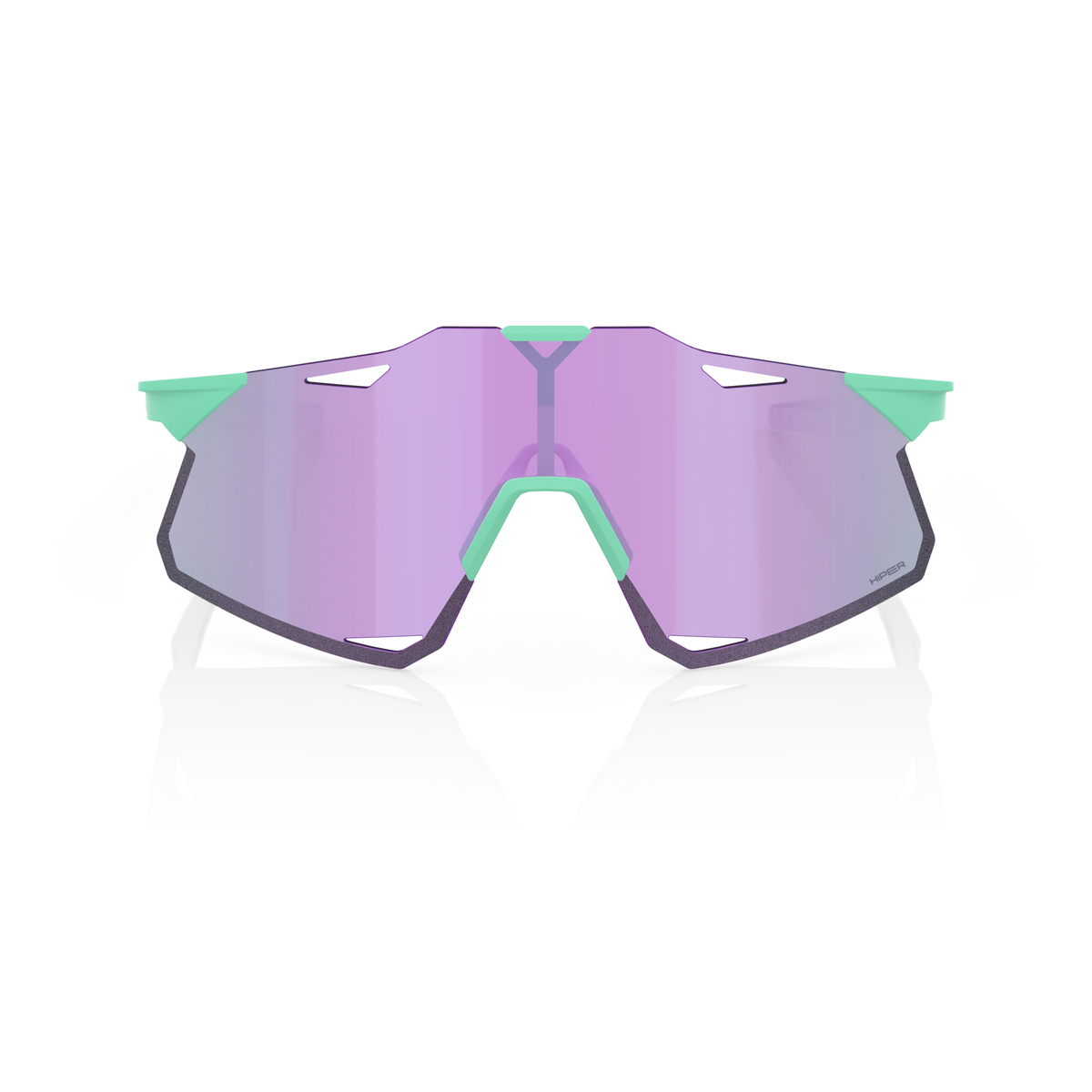 Купить Спортивные очки 100% Hypercraft / Soft Tact Mint / HiPER Lavender Mirror Lens, 60000-00017 7ft.ru в интернет магазине Семь Футов