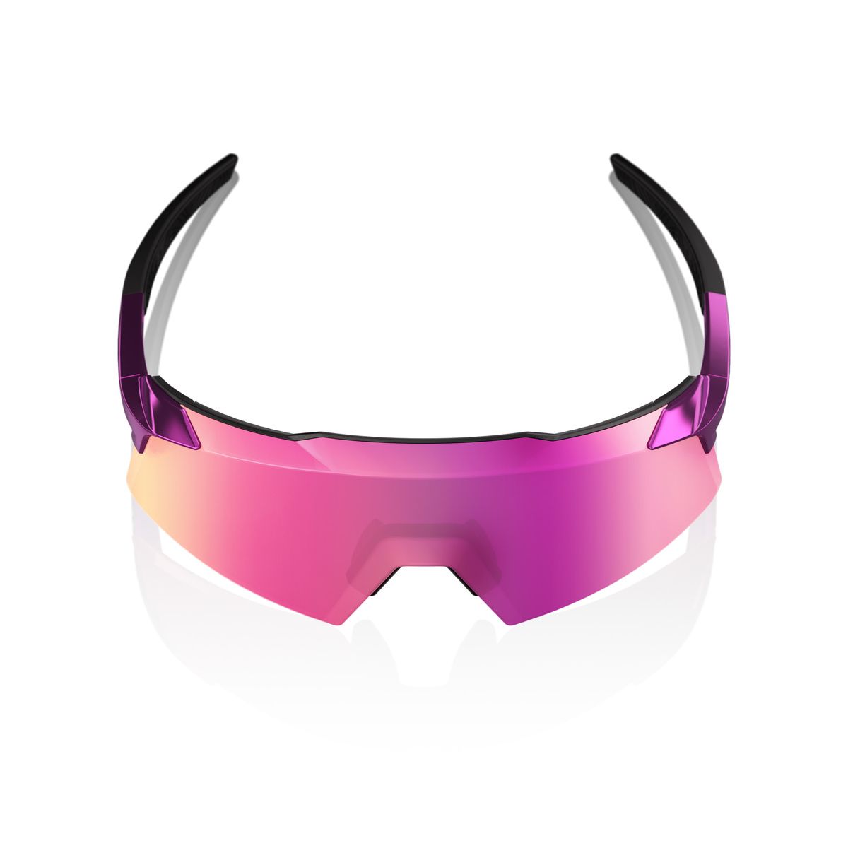 Купить Спортивные очки 100% AEROCRAFT Gloss Purple Chrome - Purple Mirror Lens, 60032-00014 7ft.ru в интернет магазине Семь Футов