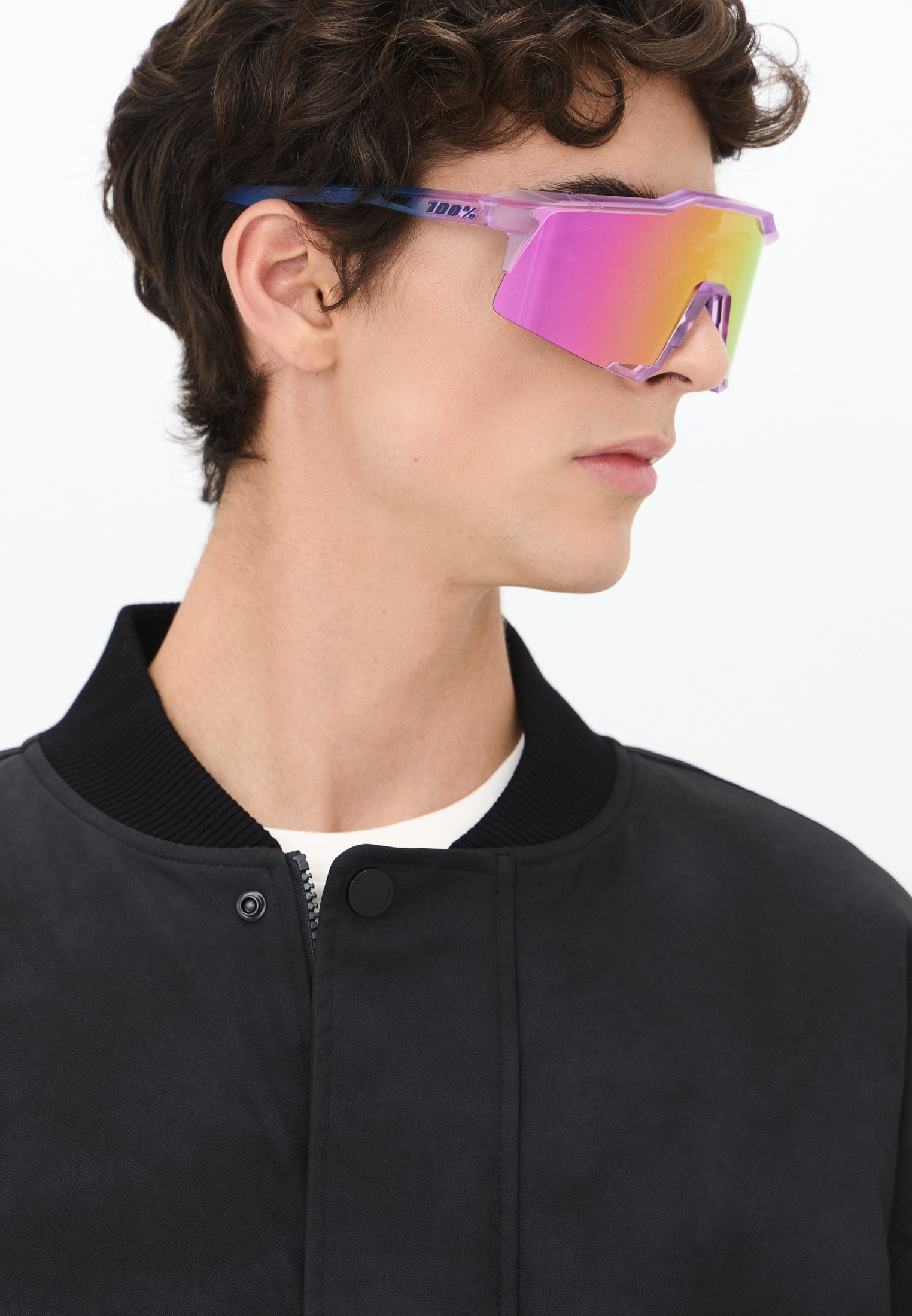 Купить Спортивные очки с диоптриями 100% SPEEDCRAFT Toyoko - HiPER Vital Pink Mirror Lens, rx-056/60007-10061 7ft.ru в интернет магазине Семь Футов