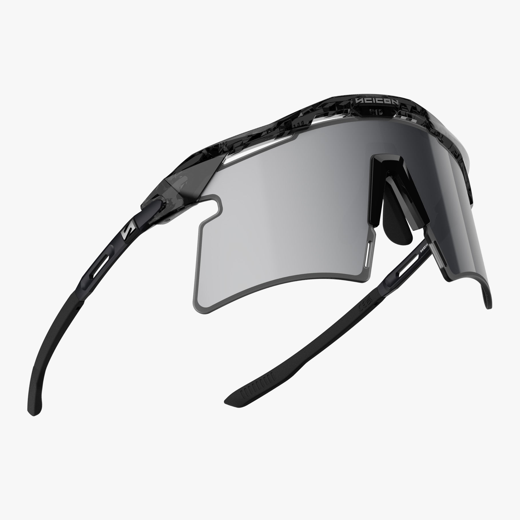 Купить Спортивные очки Scicon Aeroshade 2.0 Titanium Sunglasses Black Crystal Multi Mirror Silver + Pink, ey440825 7ft.ru в интернет магазине Семь Футов