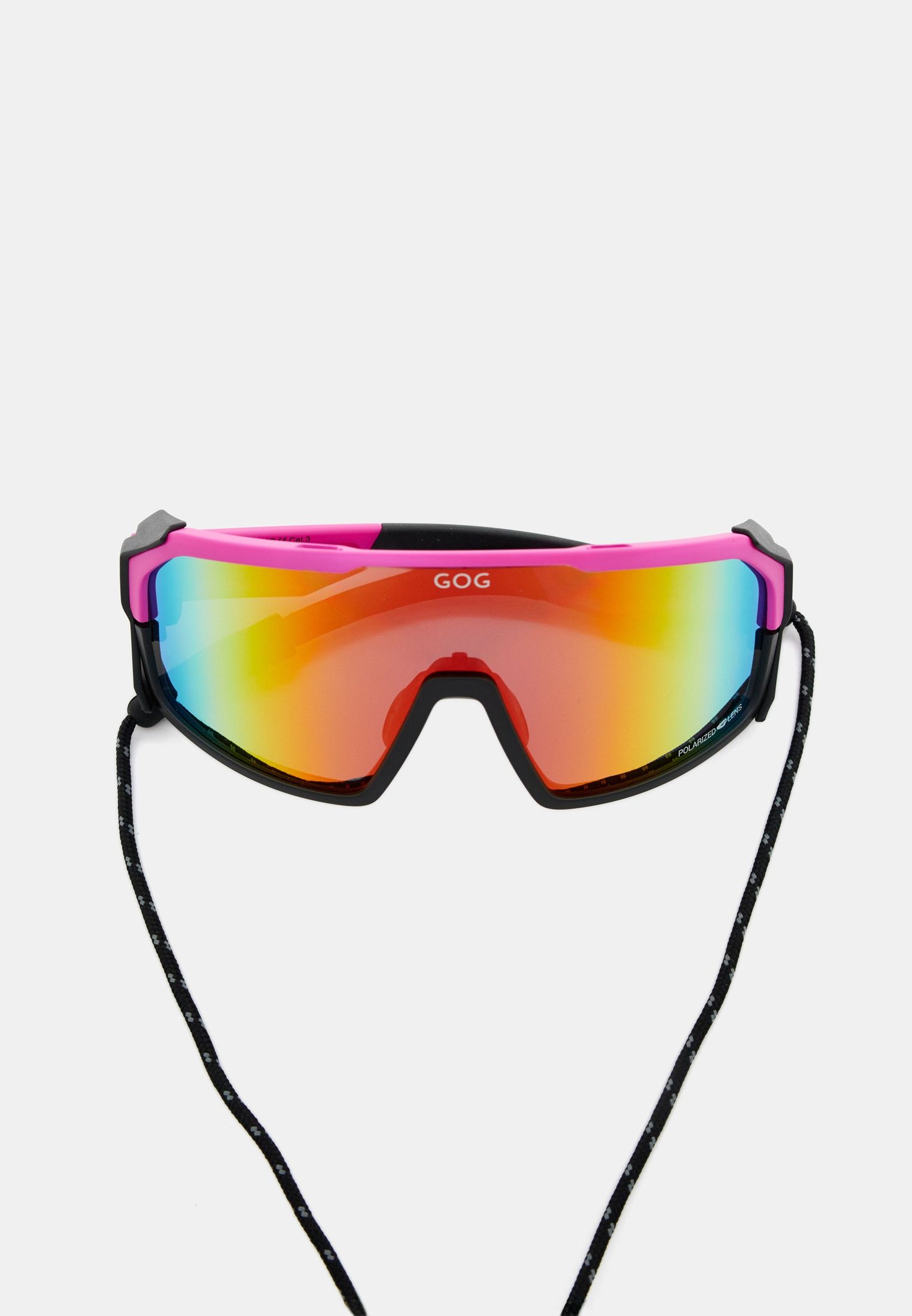 Купить Спортивные очки с диоптриями GOG Annapurna / Matt Neon Pink-Black / Polarized Red Lens, rx-023/e490-3p 7ft.ru в интернет магазине Семь Футов