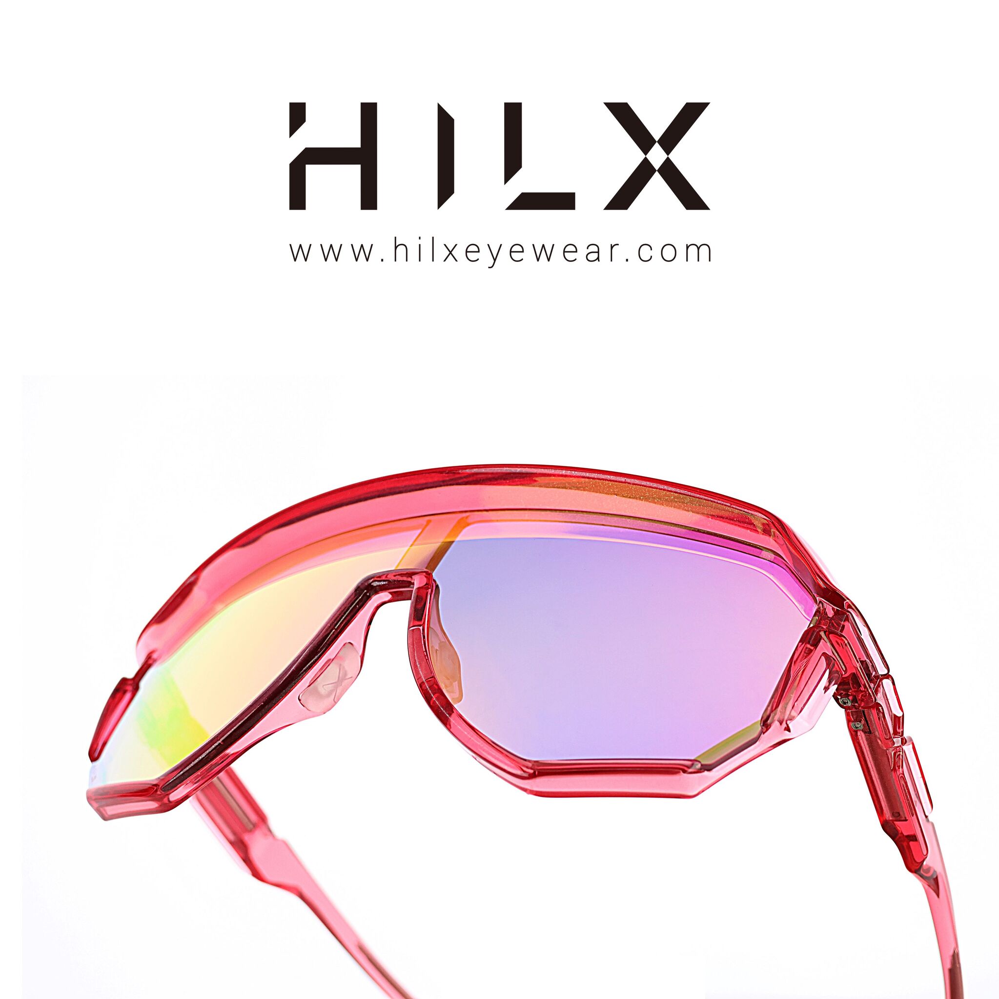 Купить Спортивные очки HILX Newblood Shiny Crystal Pink / Pink Lens, hnb00608-nbpk15 7ft.ru в интернет магазине Семь Футов