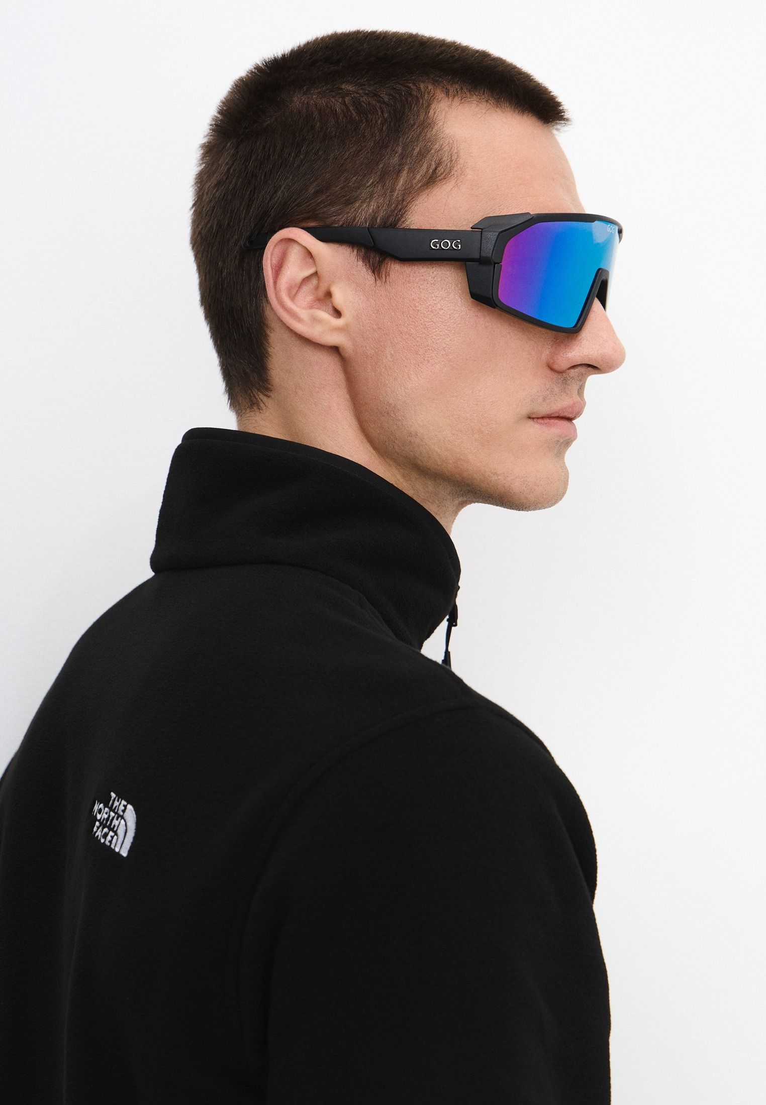 Купить Спортивные очки с диоптриями GOG Annapurna / Matt Black / Polarized White-Blue Lens, rx-023/e490-2p 7ft.ru в интернет магазине Семь Футов