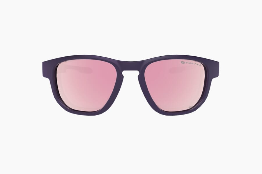 Купить Спортивные очки Demetz Float-D / Purple Matt / Coral Grey Polarized with Pink Mirror Cat.3, floatd58sa55 7ft.ru в интернет магазине Семь Футов