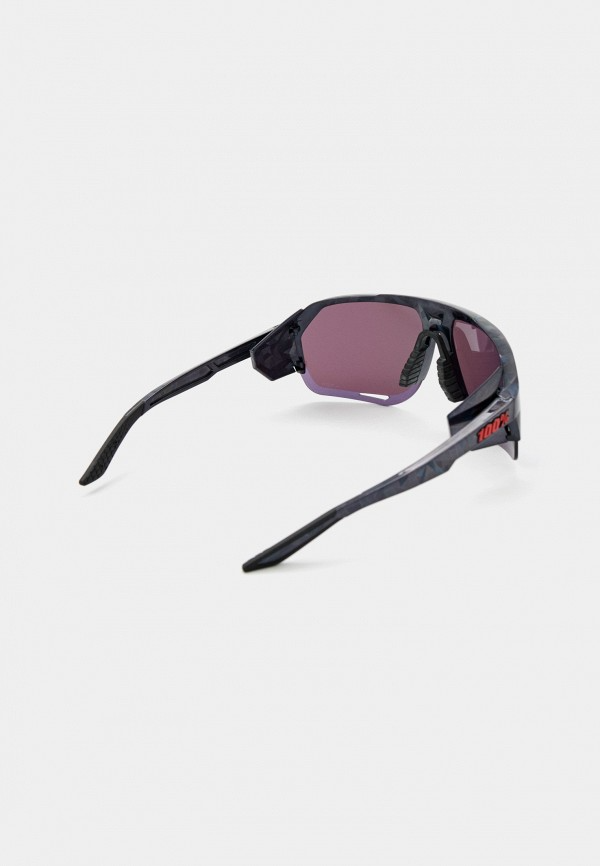 Купить Спортивные очки с диоптриями 100% Norvik / Black Holographic / HiPER Blue Multilayer Mirror, rx-018/60031-00007 7ft.ru в интернет магазине Семь Футов